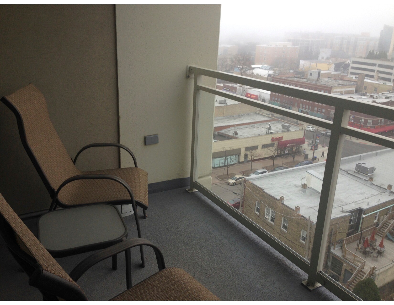 Private balcony - 1570 Elmwood Ave