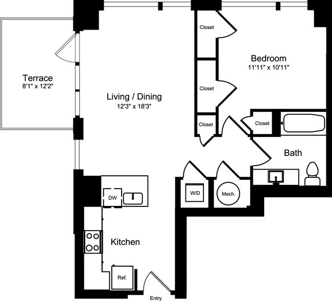 Floorplan - 455 Eye Street