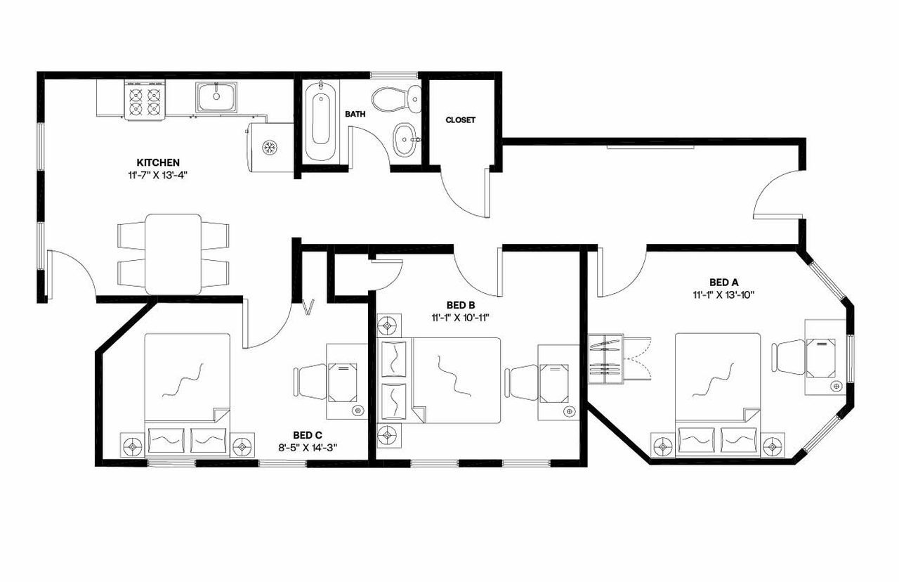 Building Photo - Room in Shared 3 bed/1 bath home