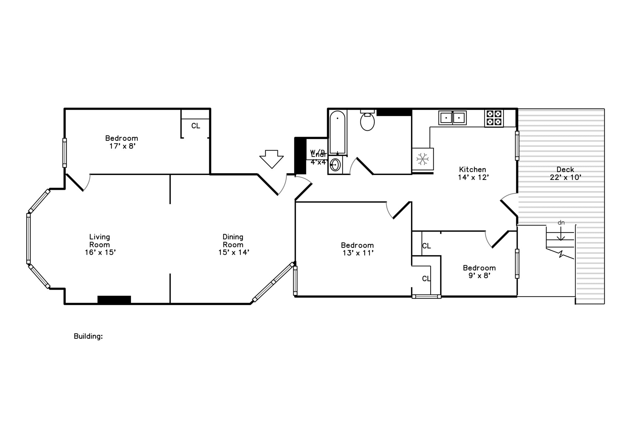 Floor Plan - 1365 N Leavitt St