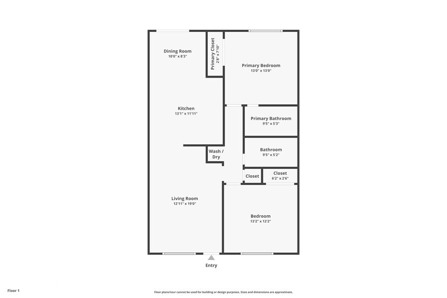 Floor Plan - 2303 East Side Dr