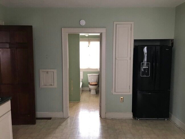 Kitchen looking into Bath - 118 W Chestnut St