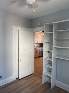 One of three bedrooms with built in storage unit - 381 Huntington Ave