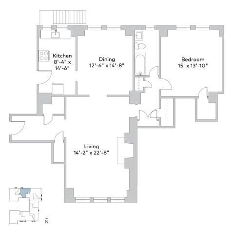 Floorplan - Cloisters