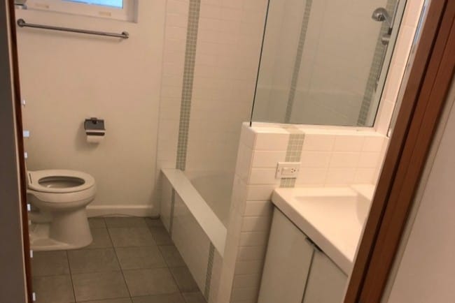 Bathroom tile floor/shower/tub - 12116 Ohio Ave