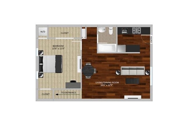 Floorplan - Heritage Apartments
