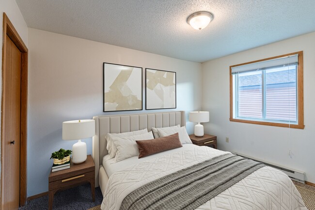 Fargo, ND Galleria 3 Apartments | Bedroom - Galleria 3