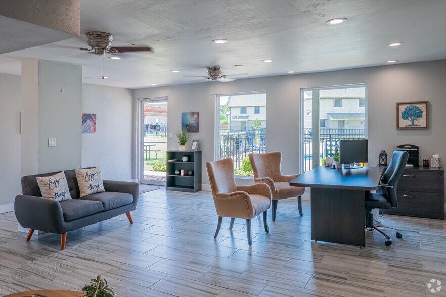Interior view of the Office and common area - Rock Canyon Apartments