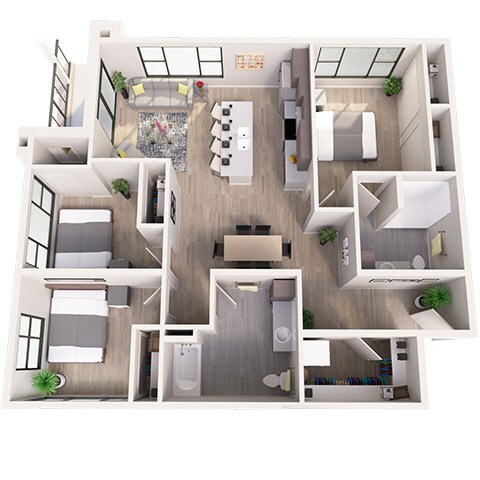 Floorplan - Current 1 & 2