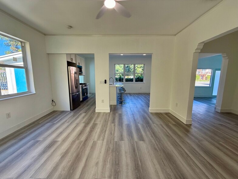 View from Primary BR to Kitchen - 340 NE 125th St