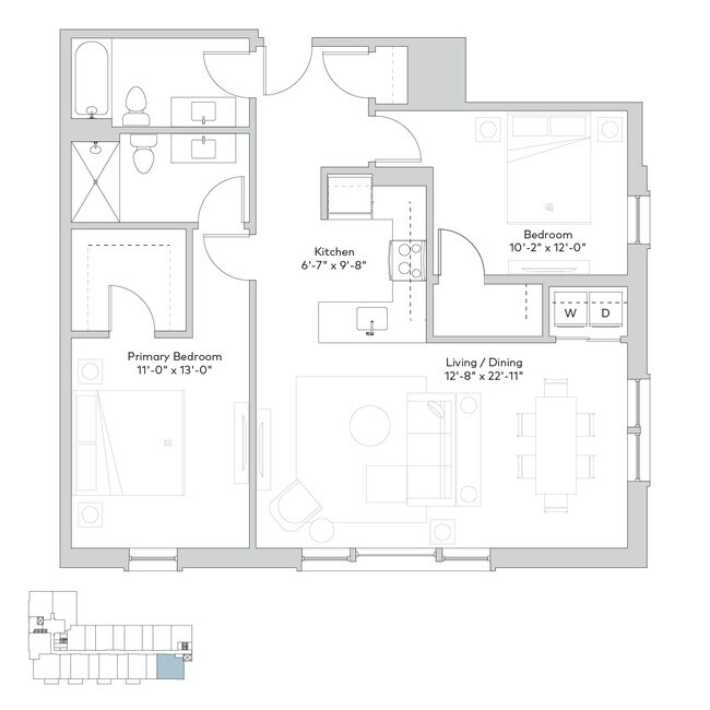 Floorplan - 520 East