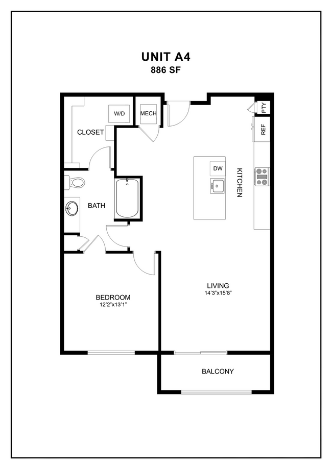Floorplan - Olympus Chandler at the Park