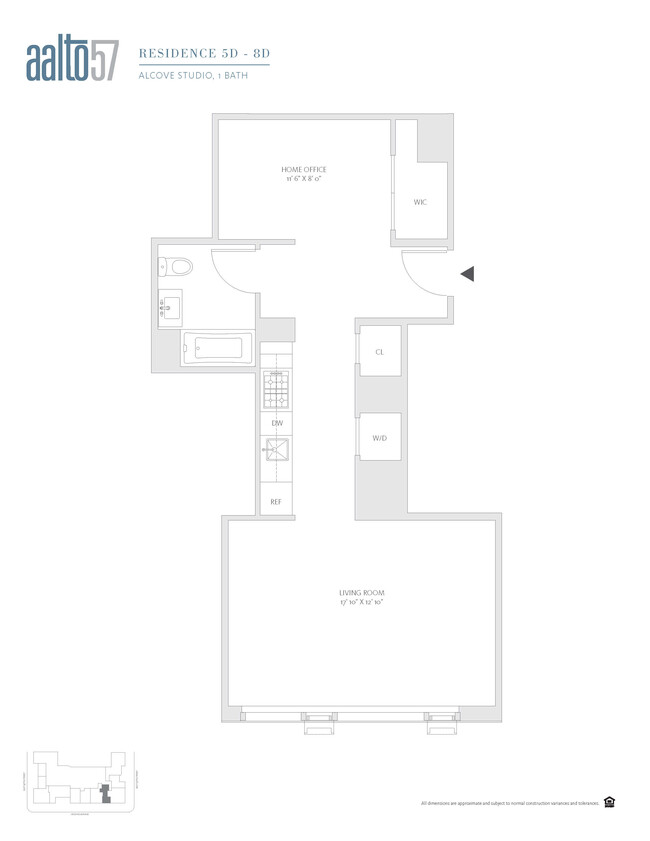 Floorplan - Aalto57