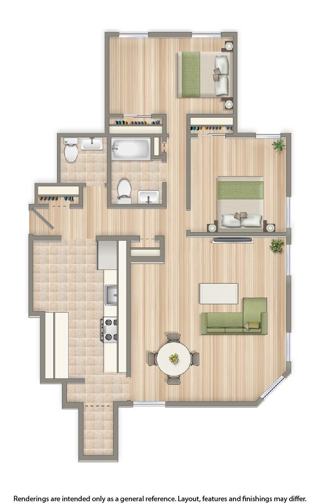 Floorplan - Dupont Apartments