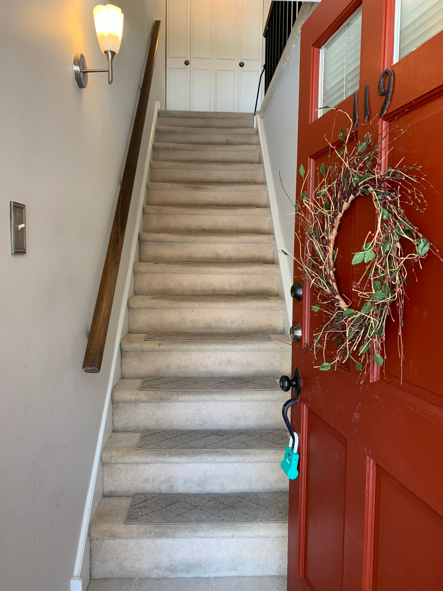 Entryway Steps - 119 Old Forge Xing