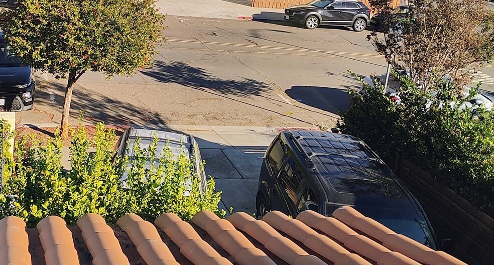 Parking space from apartment - 4414 1/2 Kansas St