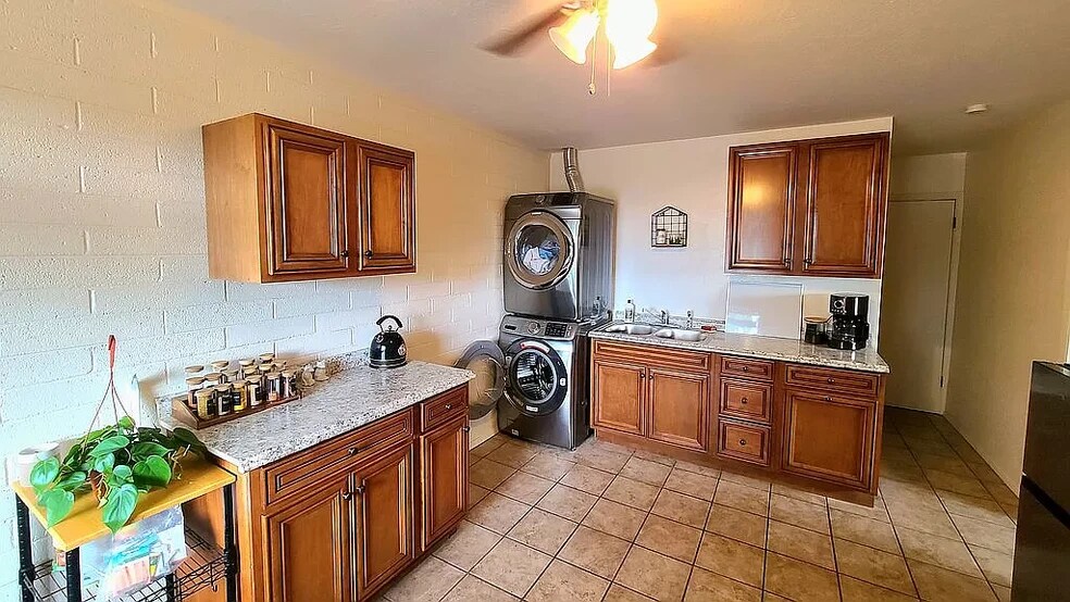 Downstairs Kitchen/laundry - 221 E Pine St