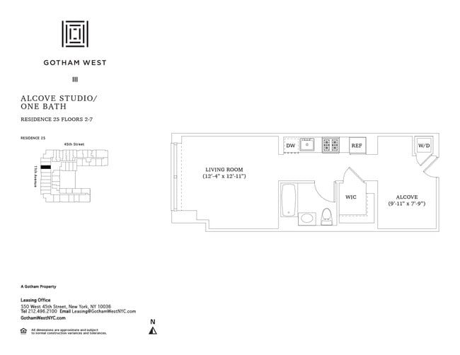 Floorplan - Gotham West
