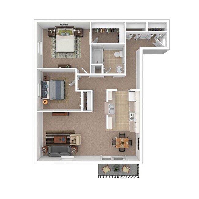 Floorplan - Apple Tree Apartments