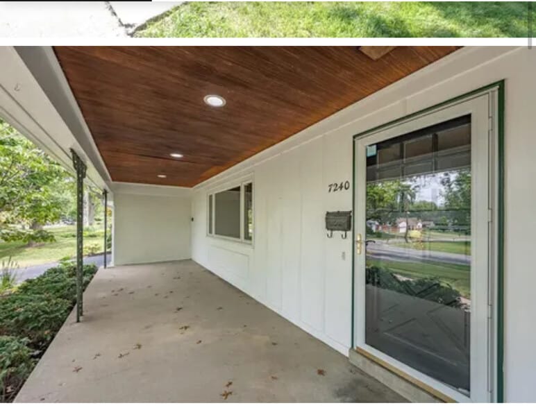 Exterior Porch - 7240 Bobby Ln