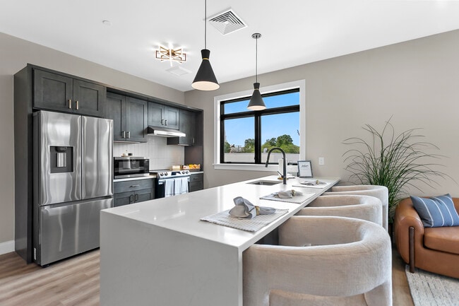 B2 Floorplan: Kitchen - The Byline. West Hartford