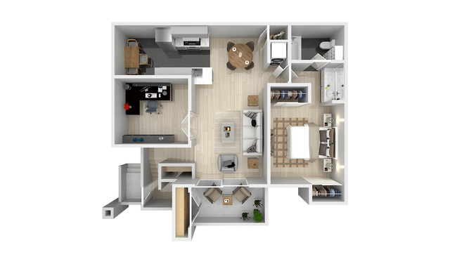 Floorplan - The Resort at Encinitas Luxury Apartment Homes