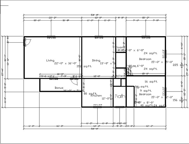 2BR/1BA - Canterbury Gardens