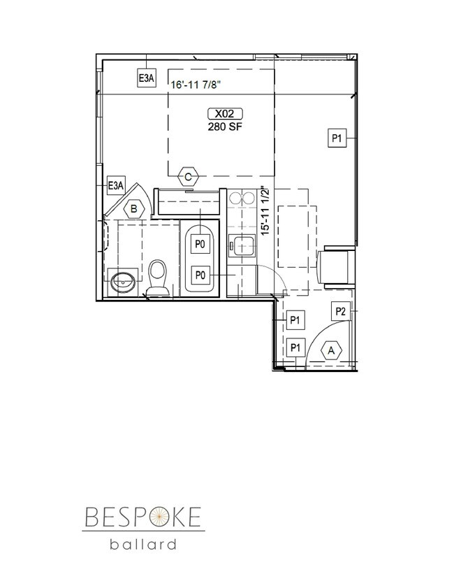 Floorplan - Bespoke Ballard Apartments