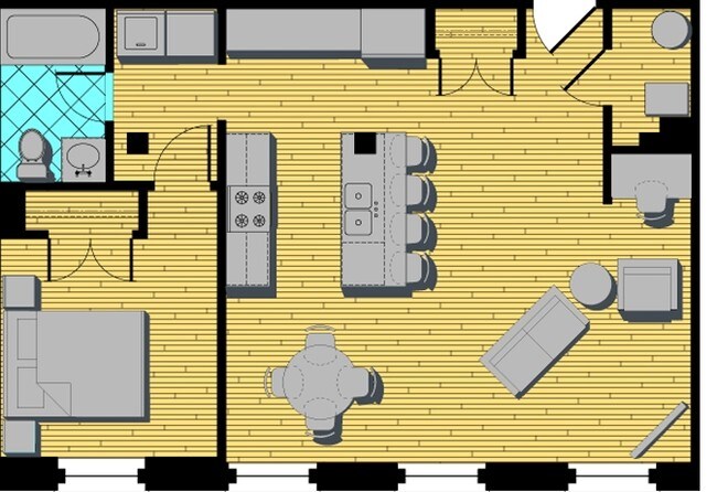 1BR/1BA - Logan Park Lofts