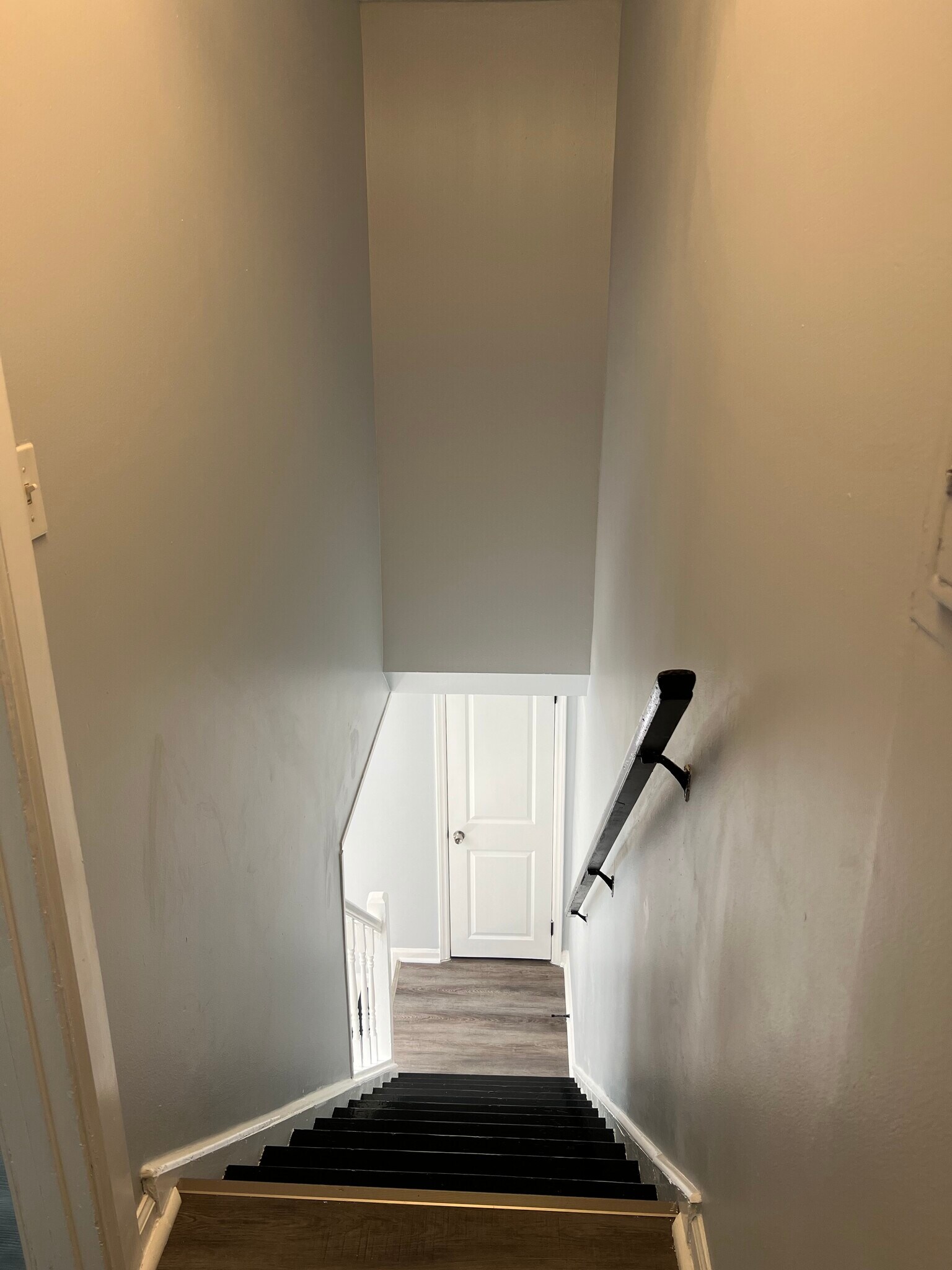 Top to bottom view of steps - 6419 Baker Ct