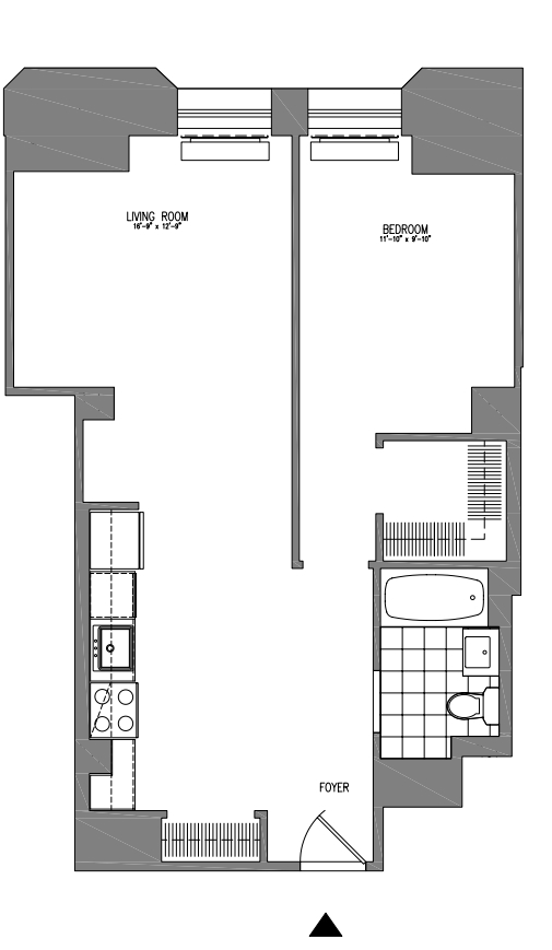 1BR/1BA - 90 West