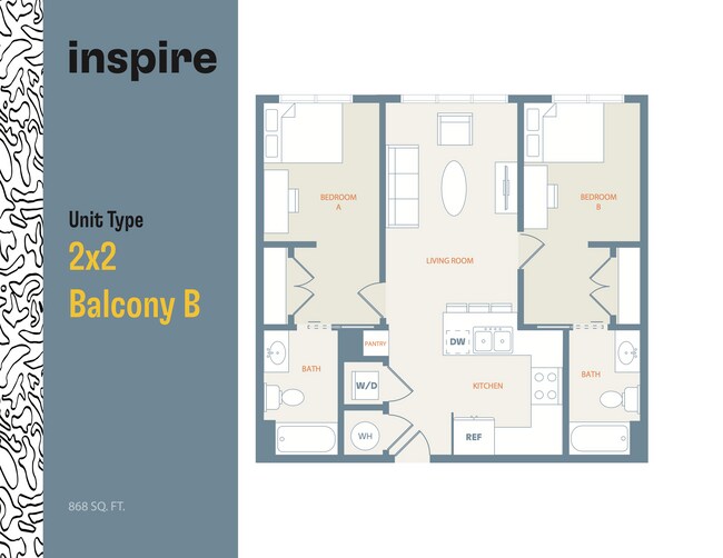 2x2 Balcony B - Inspire