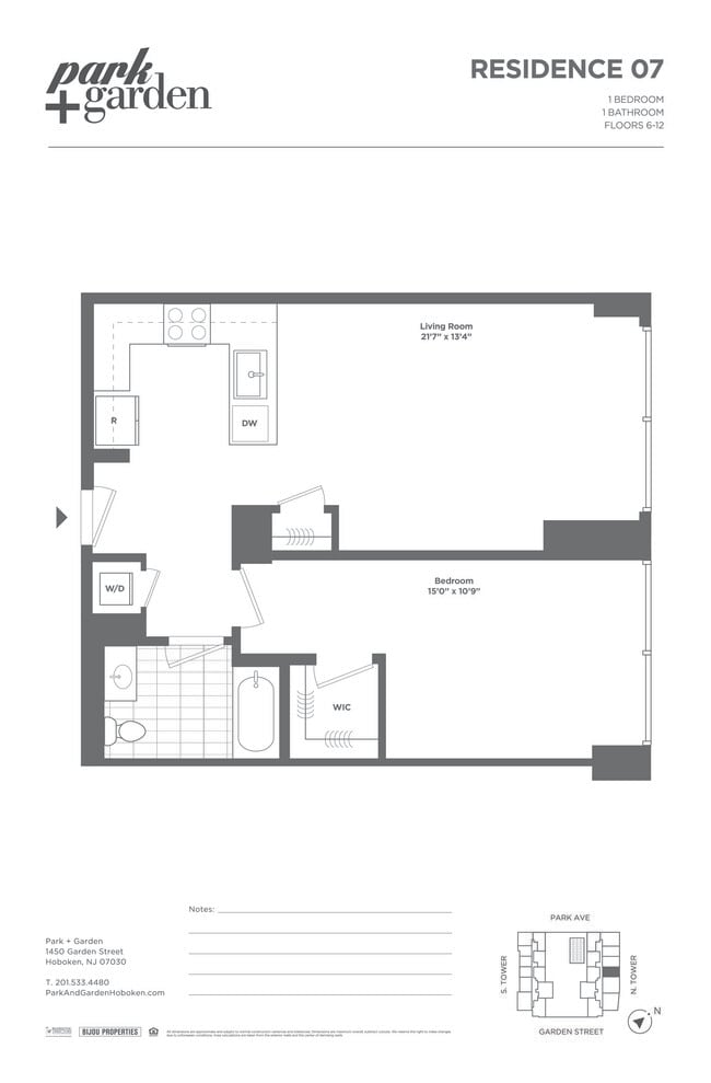 Floorplan - Park + Garden