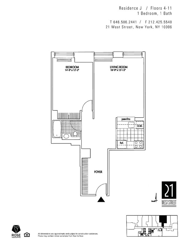 Floorplan - 21 West Street