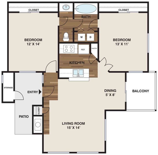 Floorplan - Highlands of Valley Ranch