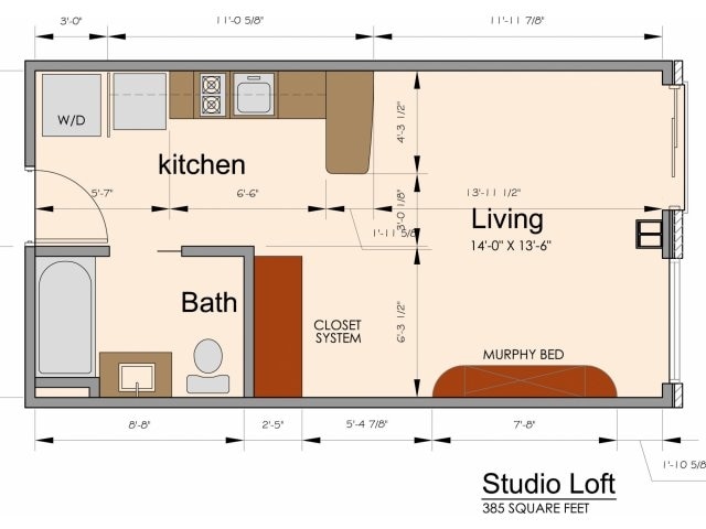 Studio - St. Anne Lofts