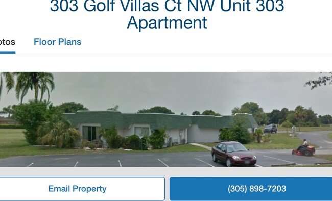 Parking - 303 Golf Villas Ct NW