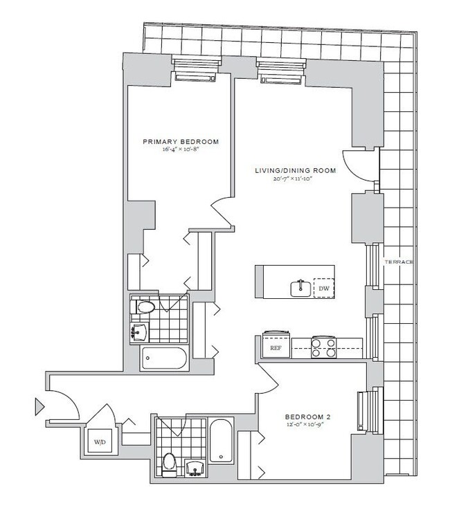 Floorplan - 70 Pine Apartments