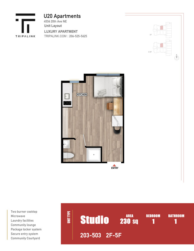 Floorplan - U20 Apartments