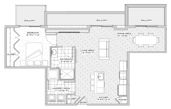 Jerome 506- 1bed - The Jerome