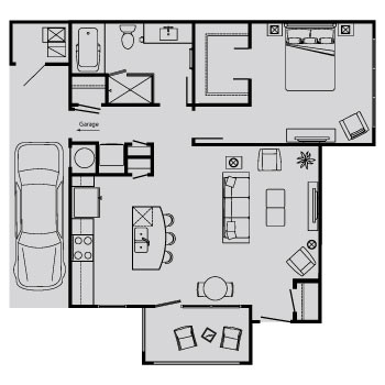 Floorplan - BelleMeade Apartments