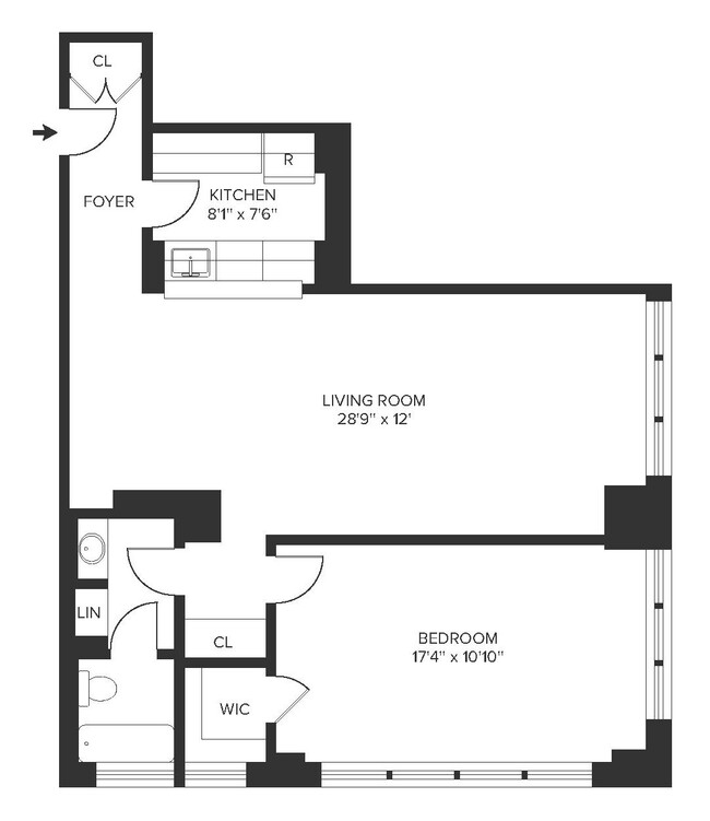 Floorplan - The Ellington