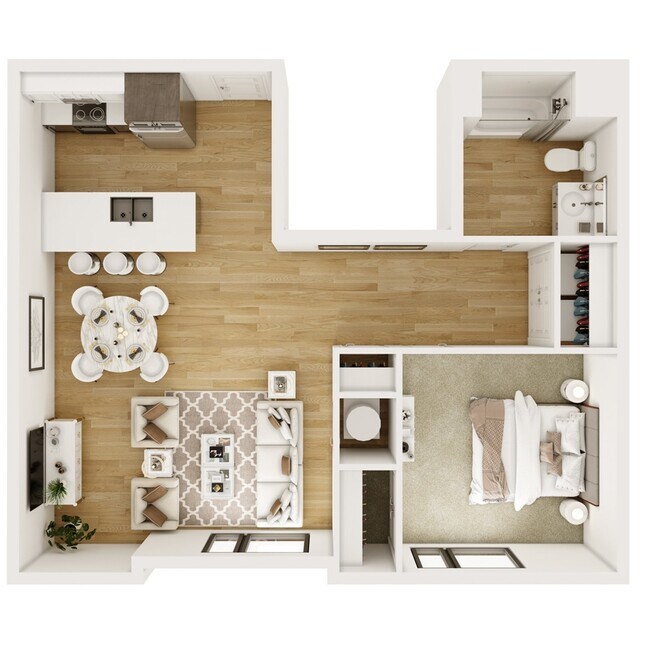Floorplan - Dalmore Apartments