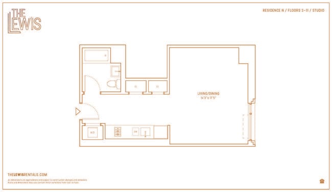 Floorplan - The Lewis