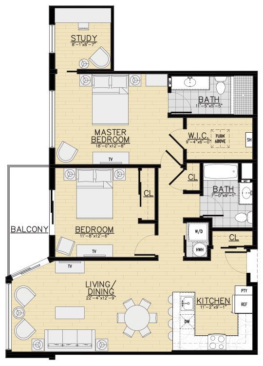 Floorplan - 1177 @ Greystone