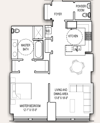 1BR/1.5BA - 1125 Maxwell Place