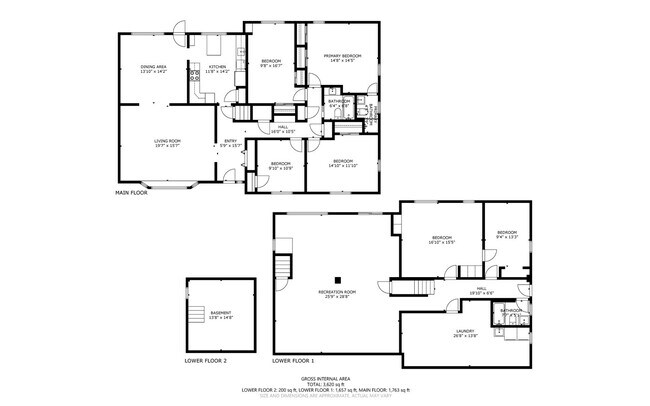 Building Photo - 5 Bed 3 Bath - Chevy Chase Rambler - Move IN Ready