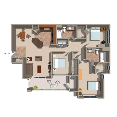 3BR/2BA - Painted Trails