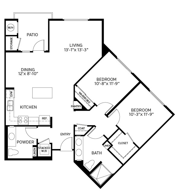 Floorplan - Azulon at Mesa Verde, a 55+ Apartment Comm...