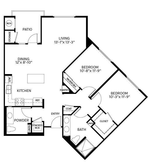 Floorplan - Azulon at Mesa Verde, a 55+ Apartment Community